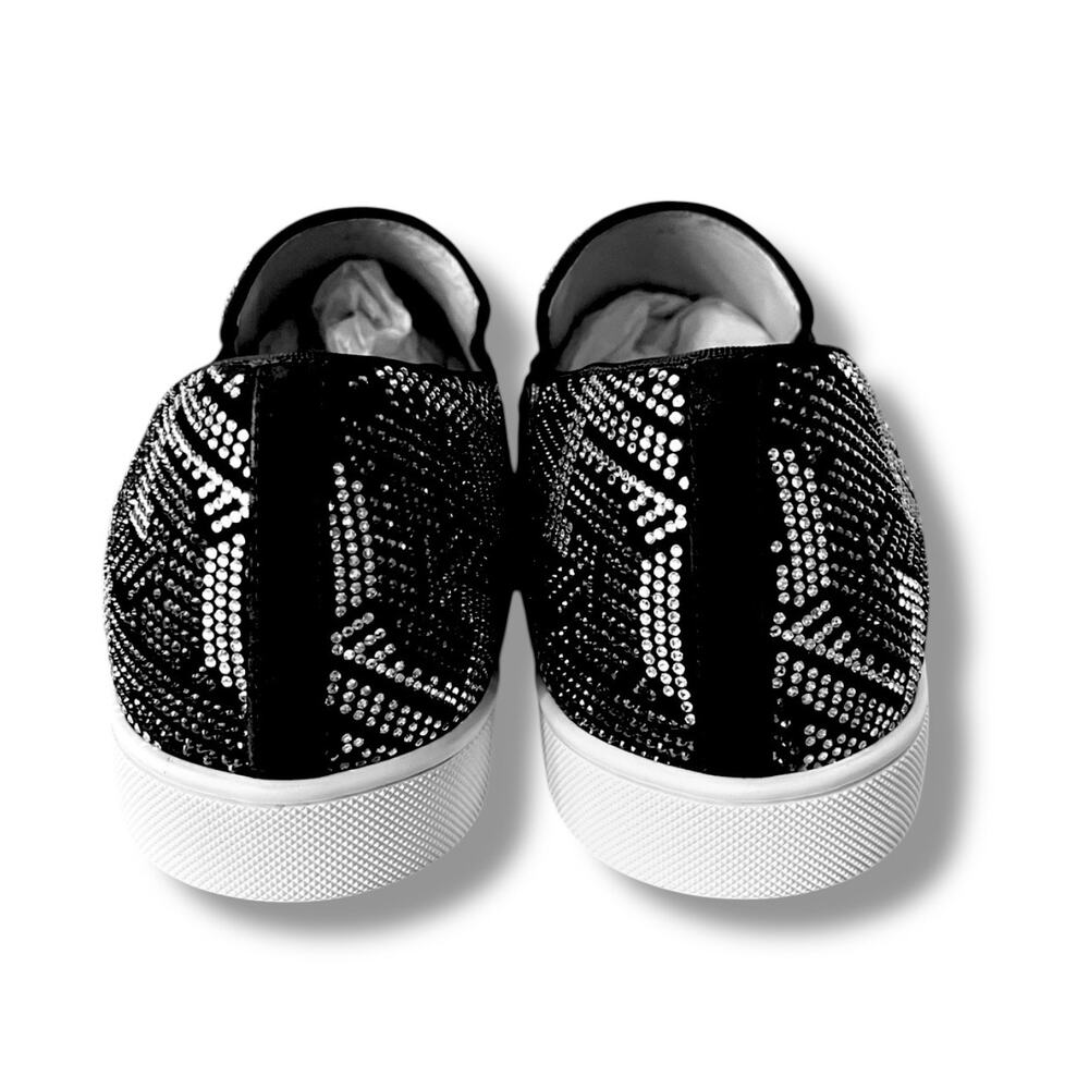 Christian Louboutin Rollerboat Studded Strass Pik Boat Shoes Size 40.5 7.5 - Picture 3 of 11